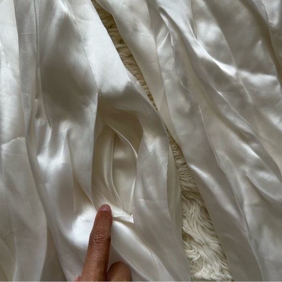 The Kemist Dress Pomona Off the Shoulder Relaxed Flowy Mini White UK18/US14 - Picture 5 of 11